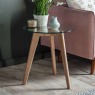 Blair Oak Round Side Table Blair Oak Round Side Table