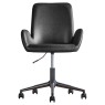Gallery Direct Faraday Swivel Chair, Charcoal Gallery Direct Faraday Swivel Chair, Charcoal