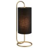 Klip Table Lamp Antique Brass & Black Klip Table Lamp Antique Brass & Black