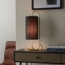 Klip Table Lamp Antique Brass & Black Klip Table Lamp Antique Brass & Black