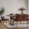 Gallery Direct Hinton Dining Chair, Leather Gallery Direct Hinton Dining Chair, Leather