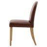 Gallery Direct Hinton Dining Chair, Leather Gallery Direct Hinton Dining Chair, Leather