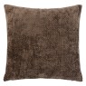 Basketweave Chenille Chocolate Cushion 2 Pack