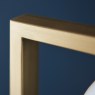 Teo Floor Lamp- Brushed Gold Teo Floor Lamp- Brushed Gold