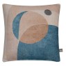 Mid- Century Cushion- Blue