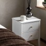 Acton White 2 Drawer Bedside Acton White 2 Drawer Bedside