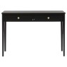 Acton Black 2 Drawer Console