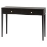 Acton Black 2 Drawer Console Acton Black 2 Drawer Console