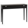 Acton Black 2 Drawer Console Acton Black 2 Drawer Console