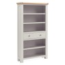 Harbour Stone Grey Large Bookcase
