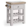Harbour Stone Grey Small Kitchen Island