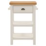 Gallery Direct Eton Butchers Block White Gallery Direct Eton Butchers Block White