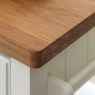 Gallery Direct Eton Butchers Block White Gallery Direct Eton Butchers Block White