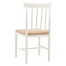 Gallery Direct Eton Dining Chair- White Gallery Direct Eton Dining Chair- White
