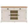Gallery Direct Eton White 2 Door 2 Drawer Sideboard Gallery Direct Eton White 2 Door 2 Drawer Sideboard