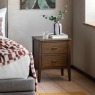 Camden Walnut 2 Drawer Bedside Camden Walnut 2 Drawer Bedside