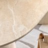 Gallery Direct Pedra Oval Dining Table Travertine Gallery Direct Pedra Oval Dining Table Travertine