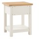 Gallery Direct Eton Bedside Drawer - White Gallery Direct Eton Bedside Drawer - White