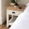 Gallery Direct Eton Bedside Drawer - White Gallery Direct Eton Bedside Drawer - White