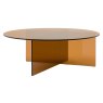 Parioli Bronze Glass Coffee Table Parioli Bronze Glass Coffee Table