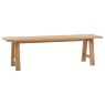 Eton Trestle Dining Bench Natural Eton Trestle Dining Bench Natural