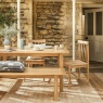 Eton Trestle Dining Bench Natural Eton Trestle Dining Bench Natural