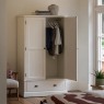 Gallery Direct Eton Wardrobe- White Gallery Direct Eton Wardrobe- White