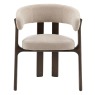Gallery Direct Onda Dining Chair- Natural Fabric