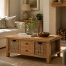 Baako Coffee Table With Basket Baako Coffee Table With Basket