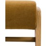 Gallery Direct Marco Footstool - Golden Gallery Direct Marco Footstool - Golden