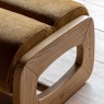 Gallery Direct Marco Footstool - Golden Gallery Direct Marco Footstool - Golden