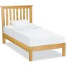 Fairfax Compact Bedroom Oak 30 Single Low Bed Frame