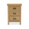 Fairfax Compact Bedroom Oak Bedside Table
