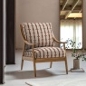 Gallery Direct Reliant Indra Stripe Armchair Gallery Direct Reliant Indra Stripe Armchair