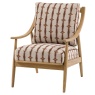 Gallery Direct Reliant Indra Stripe Armchair Gallery Direct Reliant Indra Stripe Armchair
