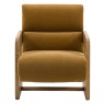 Gallery Direct Marco Armchair- Golden Gallery Direct Marco Armchair- Golden