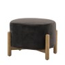 Tindon Alaska Graphite Footstool Tindon Alaska Graphite Footstool
