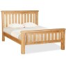 Fairfax Bedroom Oak 46 Double Slatted Bedframe