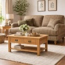 Fairfax Compact Oak Coffee Table