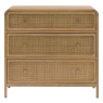 Gallery Direct Bibury 3 Drawer Chest Gallery Direct Bibury 3 Drawer Chest