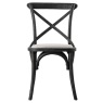 Gallery Direct Black Linen Chair Gallery Direct Black Linen Chair