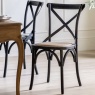 Gallery Direct Cafe Black Rattan Chair Gallery Direct Cafe Black Rattan Chair