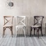 Gallery Direct Cafe Chair, Washed Oak Gallery Direct Cafe Chair, Washed Oak