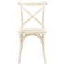 Gallery Direct Cafe White Linen Chair Gallery Direct Cafe White Linen Chair
