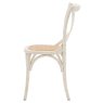 Gallery Direct Cafe White Rattan Chair Gallery Direct Cafe White Rattan Chair