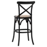 Gallery Direct Cafe Black Barstool Gallery Direct Cafe Black Barstool