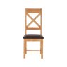 Cross Back Chair with PU Seat Cross Back Chair with PU Seat