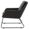 Gallery Direct Funton Armchair, Charcoal Gallery Direct Funton Armchair, Charcoal