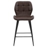 Gallery Direct Manford Barstool, Brown Gallery Direct Manford Barstool, Brown