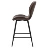 Gallery Direct Manford Barstool, Brown Gallery Direct Manford Barstool, Brown